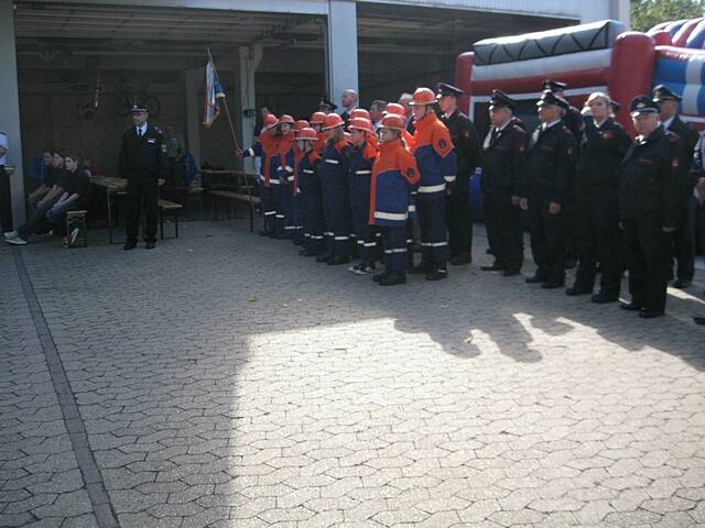 Jubilum der Jugendfeuerwehr