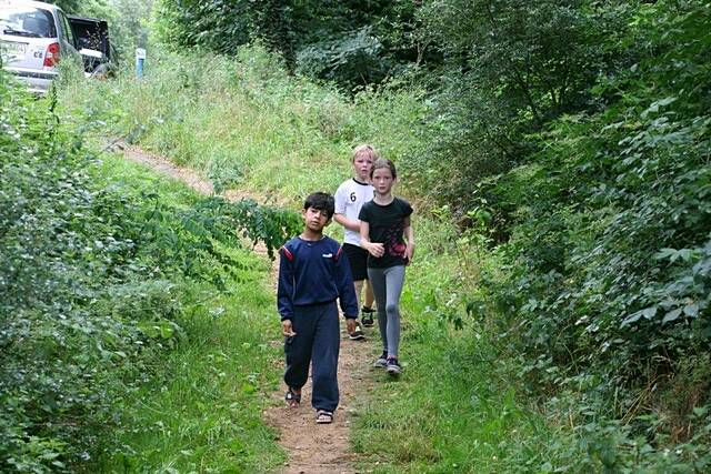 Sponsorenlauf der Grundschule