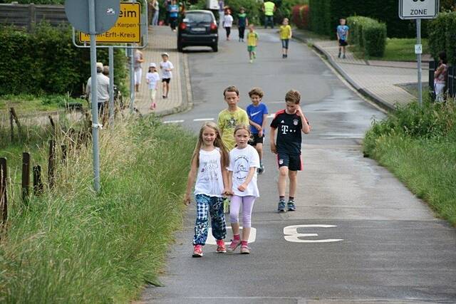 Sponsorenlauf der Grundschule