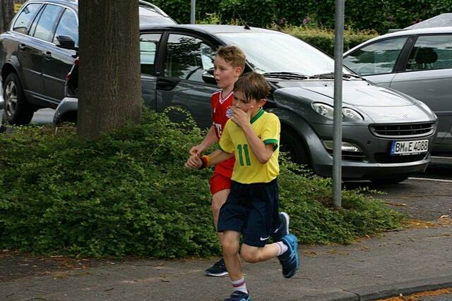 Sponsorenlauf der Grundschule