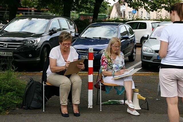 Sponsorenlauf der Grundschule