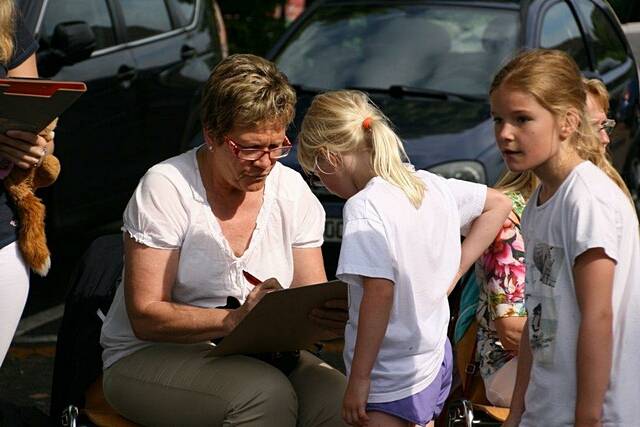 Sponsorenlauf der Grundschule