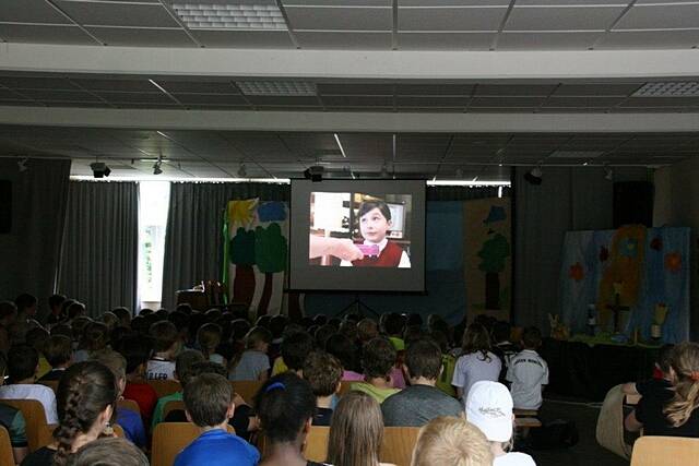 Sponsorenlauf der Grundschule