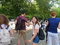 Ferienfahrt 2016 - 4. Tag vor Ort