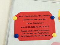 Ferienfahrt 2016 - 4. Tag vor Ort