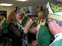 Weiberfastnacht in der Volksbank