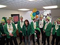 Weiberfastnacht bei den Banken