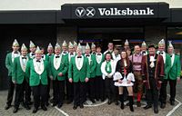 Weiberfastnacht bei den Banken