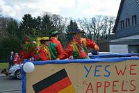 Karnevalszug 2014 - Bilder aus Bergerhausen