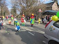 Karnevalszug 2014 - Bilder an der Kommandeursburg