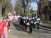 Karnevalszug 2014 - Bilder an der Kommandeursburg