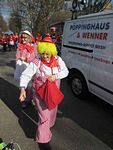 Karnevalszug 2014 - Bilder an der Kommandeursburg