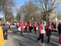 Karnevalszug 2014 - Bilder an der Kommandeursburg