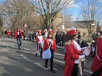 Karnevalszug 2014 - Bilder an der Kommandeursburg