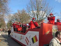 Karnevalszug 2014 - Bilder an der Kommandeursburg