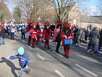 Karnevalszug 2014 - Bilder an der Kommandeursburg