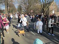 Karnevalszug 2014 - Bilder an der Kommandeursburg