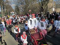 Karnevalszug 2014 - Bilder an der Kommandeursburg