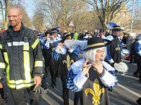 Karnevalszug 2015 - Bilder an der Kommandeursburg