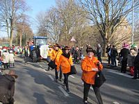 Karnevalszug 2015 - Bilder an der Kommandeursburg