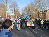 Karnevalszug 2015 - Bilder an der Kommandeursburg