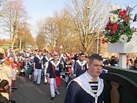 Karnevalszug 2015 - Bilder an der Kommandeursburg