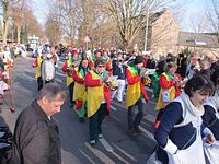 Karnevalszug 2015 - Bilder an der Kommandeursburg