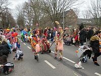 Karnevalszug 2016 - Bilder an der Kommandeursburg