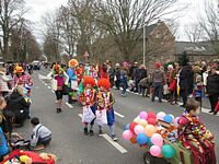 Karnevalszug 2016 - Bilder an der Kommandeursburg