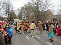 Karnevalszug 2016 - Bilder an der Kommandeursburg