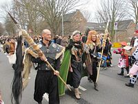 Karnevalszug 2016 - Bilder an der Kommandeursburg