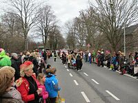 Karnevalszug 2016 - Bilder an der Kommandeursburg