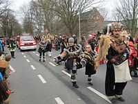 Karnevalszug 2016 - Bilder an der Kommandeursburg