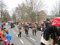 Karnevalszug 2016 - Bilder an der Kommandeursburg