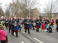 Karnevalszug 2016 - Bilder an der Kommandeursburg