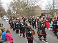 Karnevalszug 2016 - Bilder an der Kommandeursburg