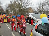 Karnevalszug 2016 - Bilder an der Kommandeursburg