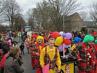 Karnevalszug 2016 - Bilder an der Kommandeursburg