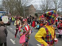 Karnevalszug 2016 - Bilder an der Kommandeursburg