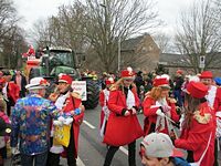 Karnevalszug 2016 - Bilder an der Kommandeursburg