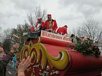 Karnevalszug 2016 - Bilder an der Kommandeursburg