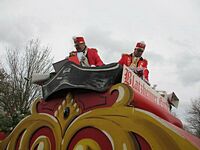 Karnevalszug 2016 - Bilder an der Kommandeursburg
