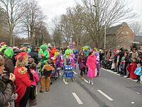 Karnevalszug 2016 - Bilder an der Kommandeursburg