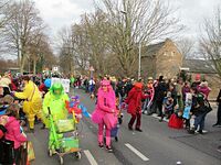 Karnevalszug 2016 - Bilder an der Kommandeursburg