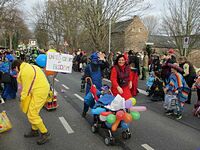 Karnevalszug 2016 - Bilder an der Kommandeursburg