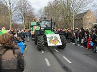 Karnevalszug 2016 - Bilder an der Kommandeursburg