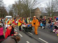 Karnevalszug 2016 - Bilder an der Kommandeursburg