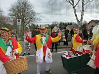 Karnevalszug 2016 - Bilder an der Kommandeursburg