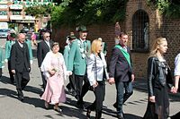 Messe und Ehrungen