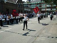 Schützenzug durch Blatzheim